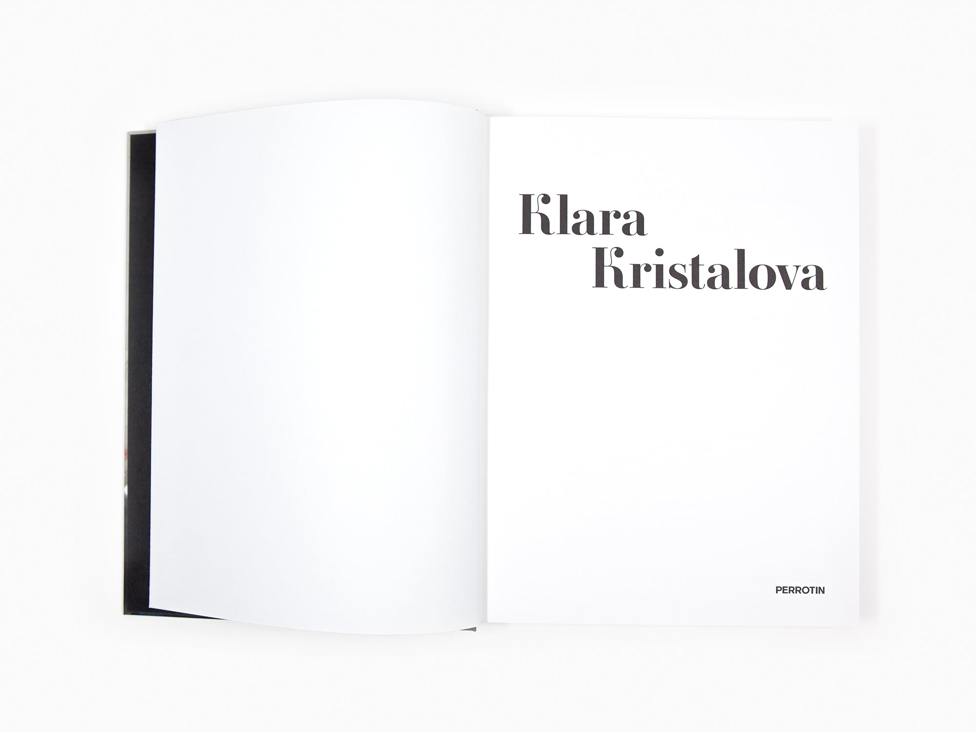 Klara Kristalova - Self Titled Perrotin Monograph