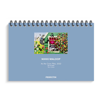 Nikki Maloof - Spiral Notebook: As the Crow Flies