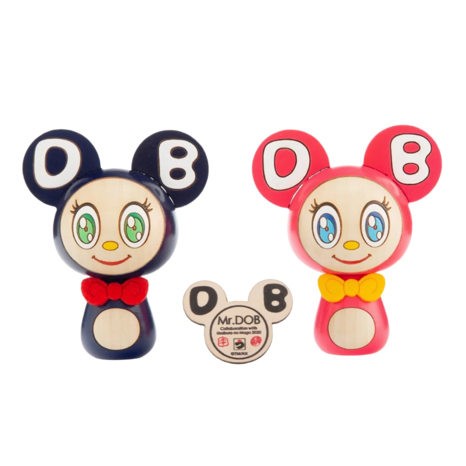 Takashi Murakami - Mr. DOB Kokeshi Dolls, 2020