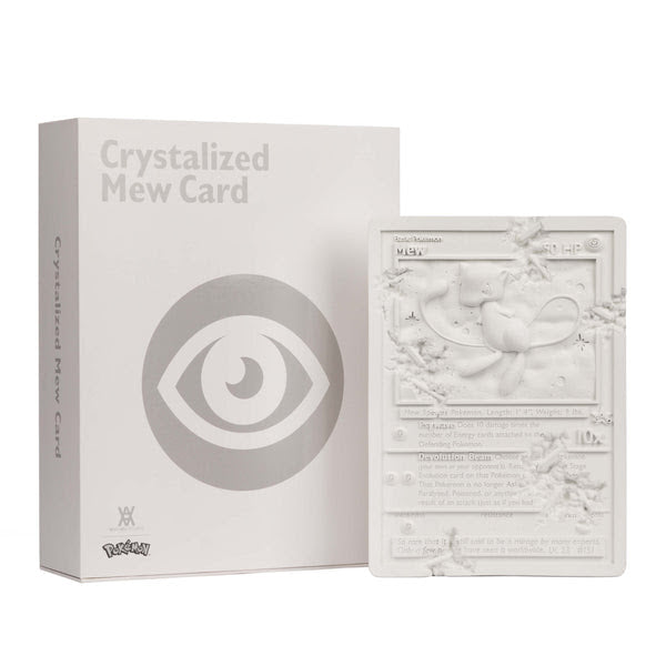 Daniel Arsham - Crystalized Mew Card Perrotin New York Daniel Arsham - Crystalized Mew Card Perrotin New York