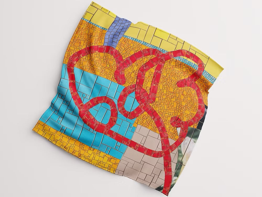 RxART BENEFIT | Artist Napkins (Set B: Mickalene Thomas, Julia Chiang, Derrick Adams, Urs Fisher)