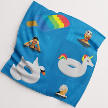 Load image into Gallery viewer, RxART BENEFIT | Artist Napkins (Set B: Mickalene Thomas, Julia Chiang, Derrick Adams, Urs Fisher)
