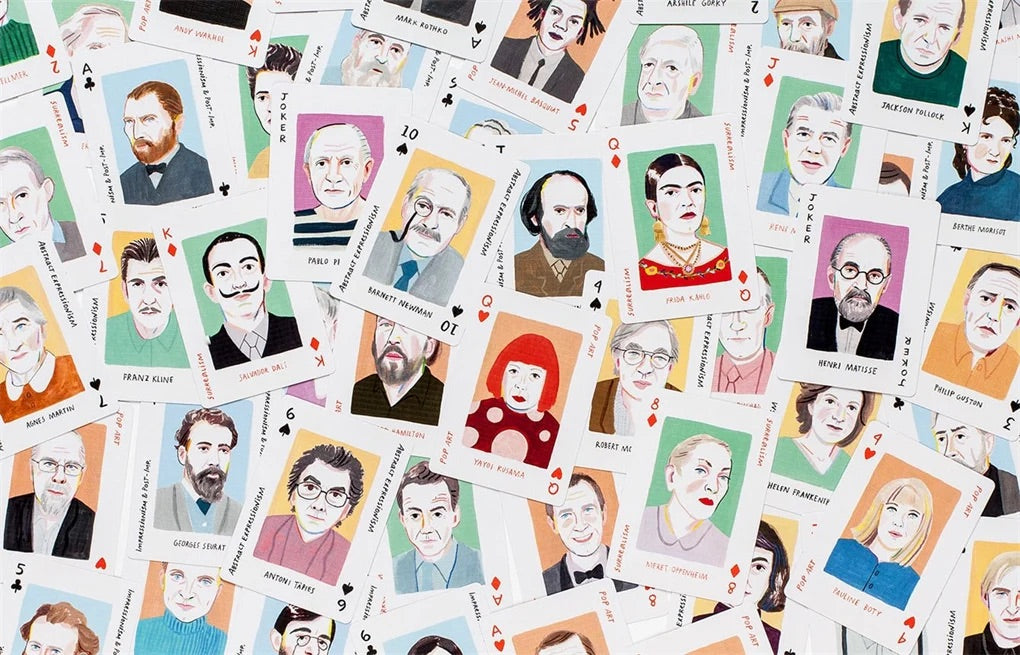 Art Genius Playing Cards