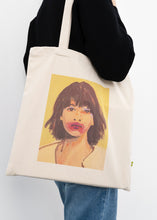 Load image into Gallery viewer, Claire Tabouret - Makeup (Red and Purple) Tote Bag
