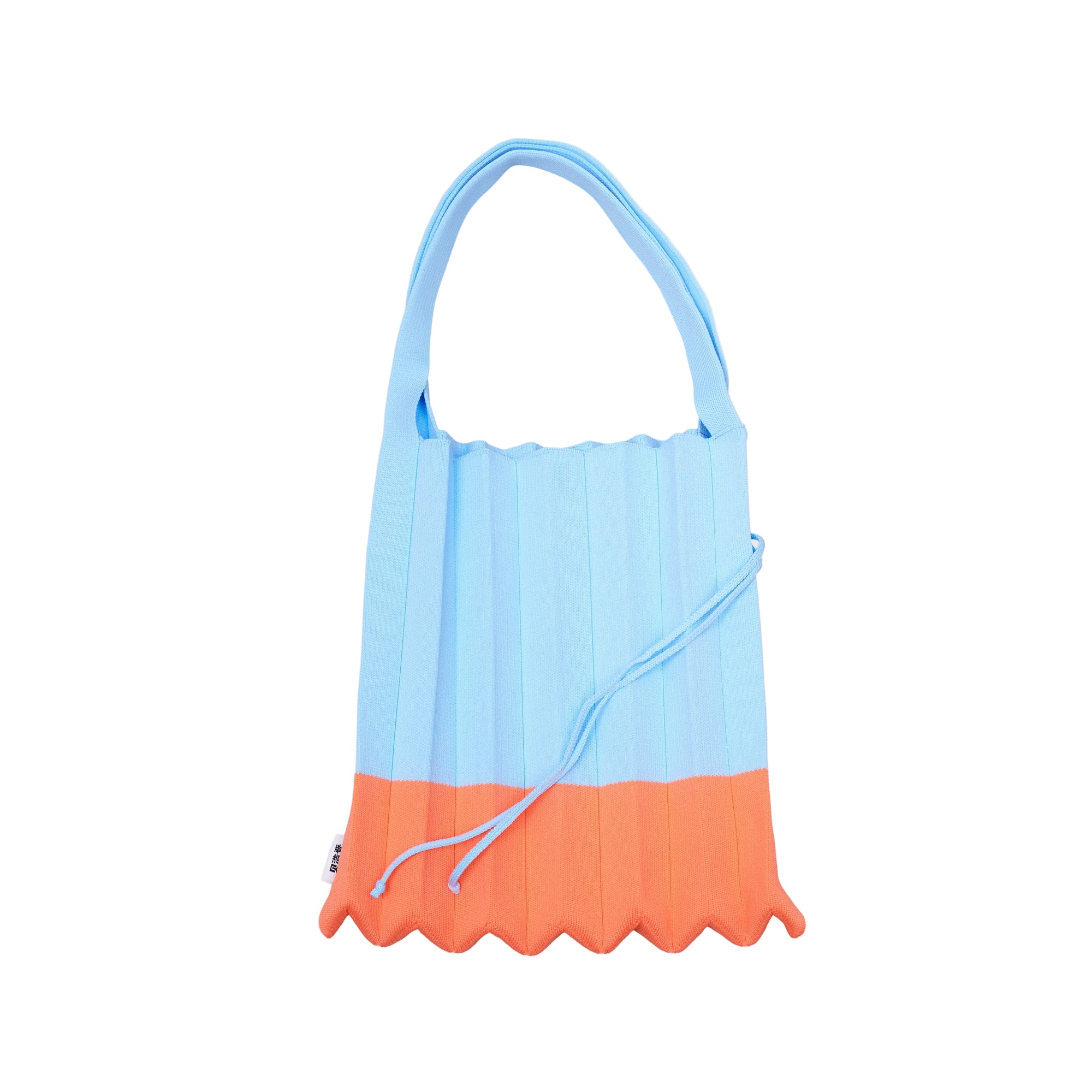 Perrotin Tote Bag - Pleated Sweater (Pastel Colors)