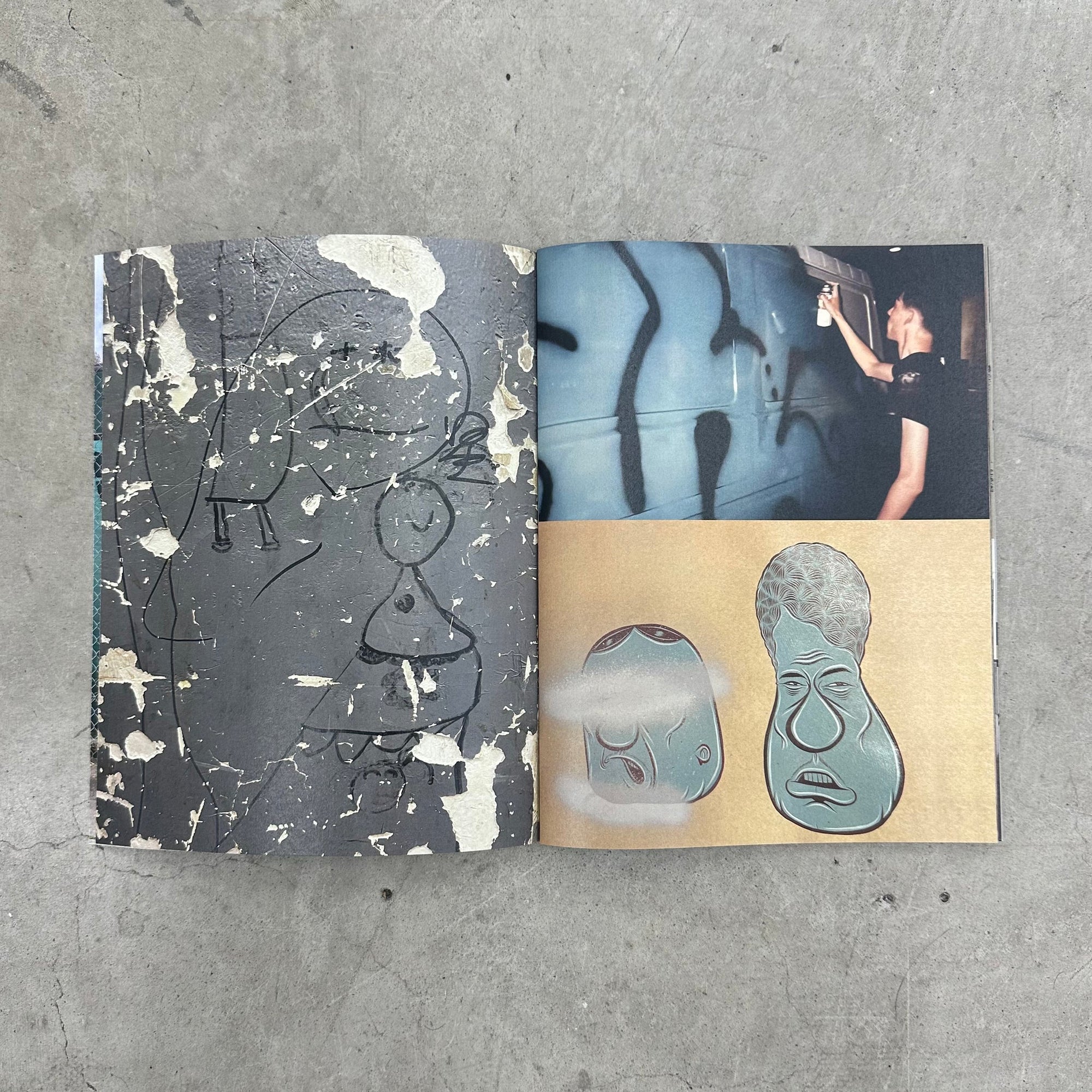 Barry McGee - Untitled Zine, 2024 (4 Styles)