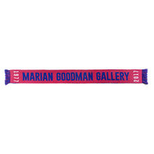 Load image into Gallery viewer, Maurizio Cattelan - Museum League Scarf: Marian Goodman Gallery
