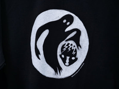 Izumi Kato x Almost Black - Ghost Logo T-Shirt