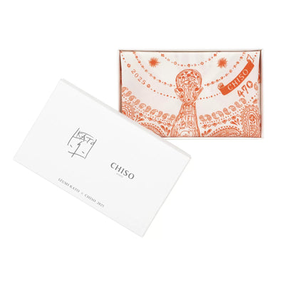Izumi Kato x Chiso - Fukusa Handkerchief (Orange)