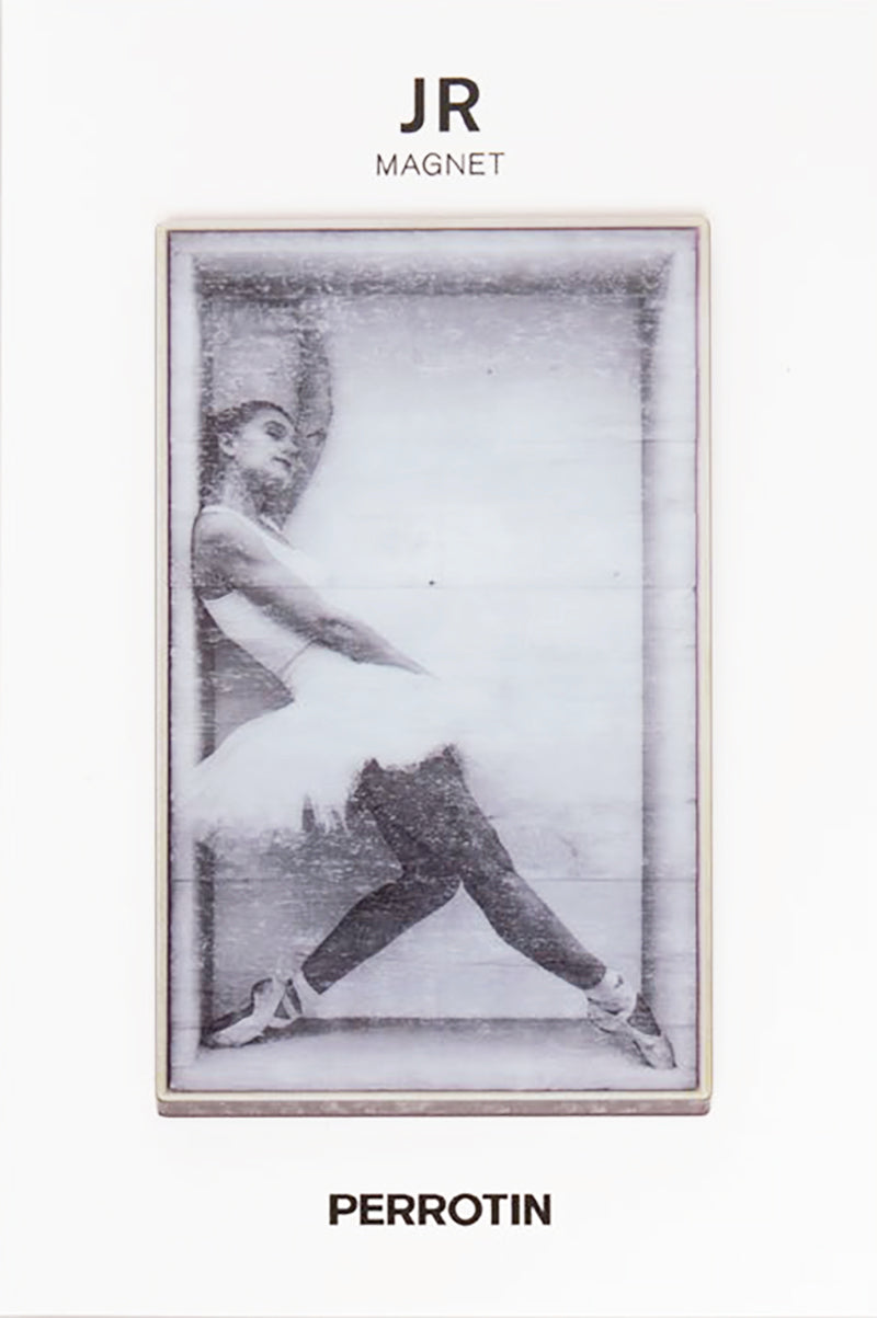 JR - Acrylic Block Magnets - Ballerina in Crate