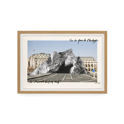 JR - La Caverne du Pont Neuf, vue du quai de l'horloge, Paris, France, 2026