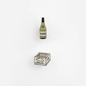 New York Sushi Club - BHSC Enamel Pin - Sake Set