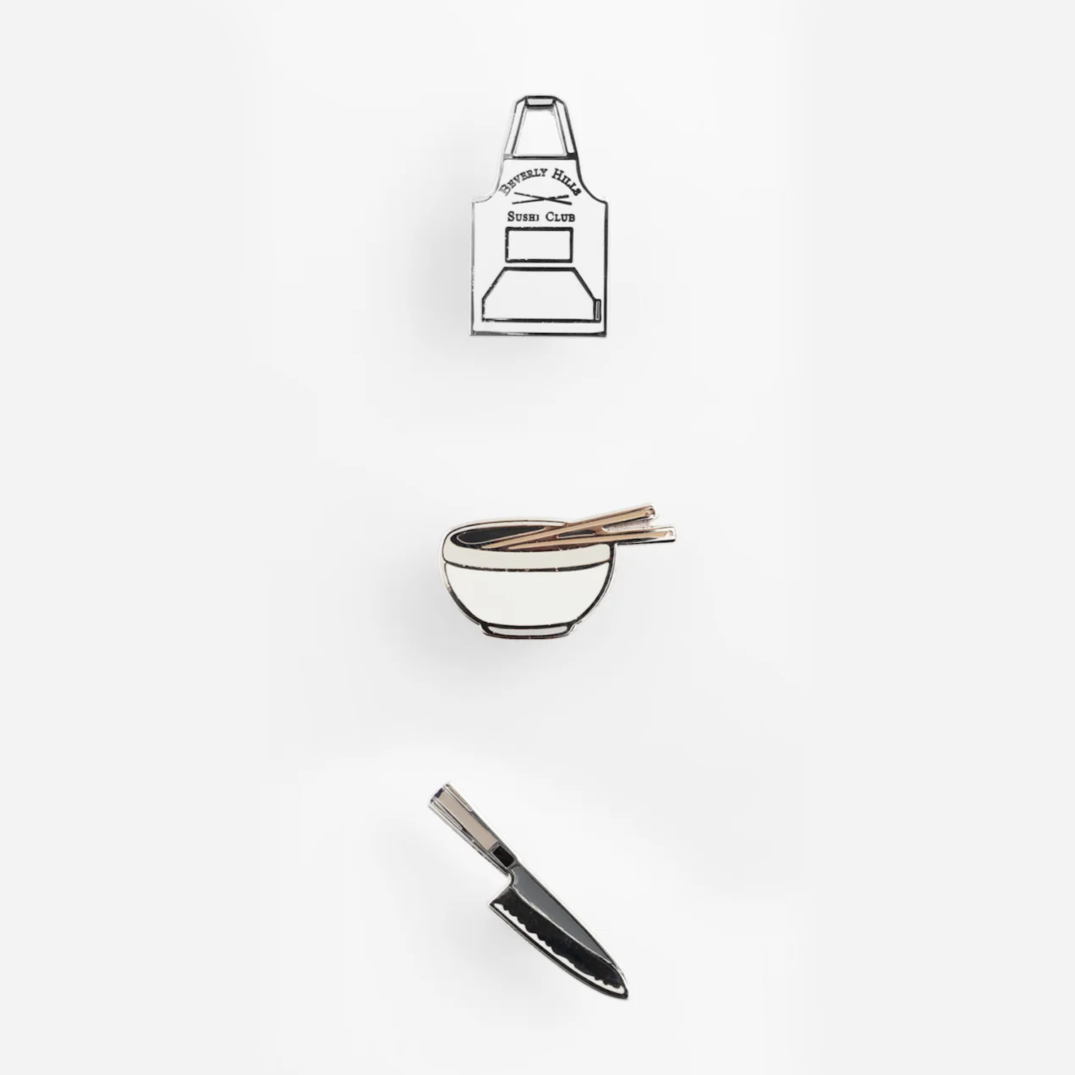 New York Sushi Club - BHSC Enamel Pin - Sushi Set