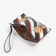 Load image into Gallery viewer, Toiletpaper (Maurizio Cattelan x Pierpaolo Ferrari) - Hand Bag Wristlet - Stripes with Snakes
