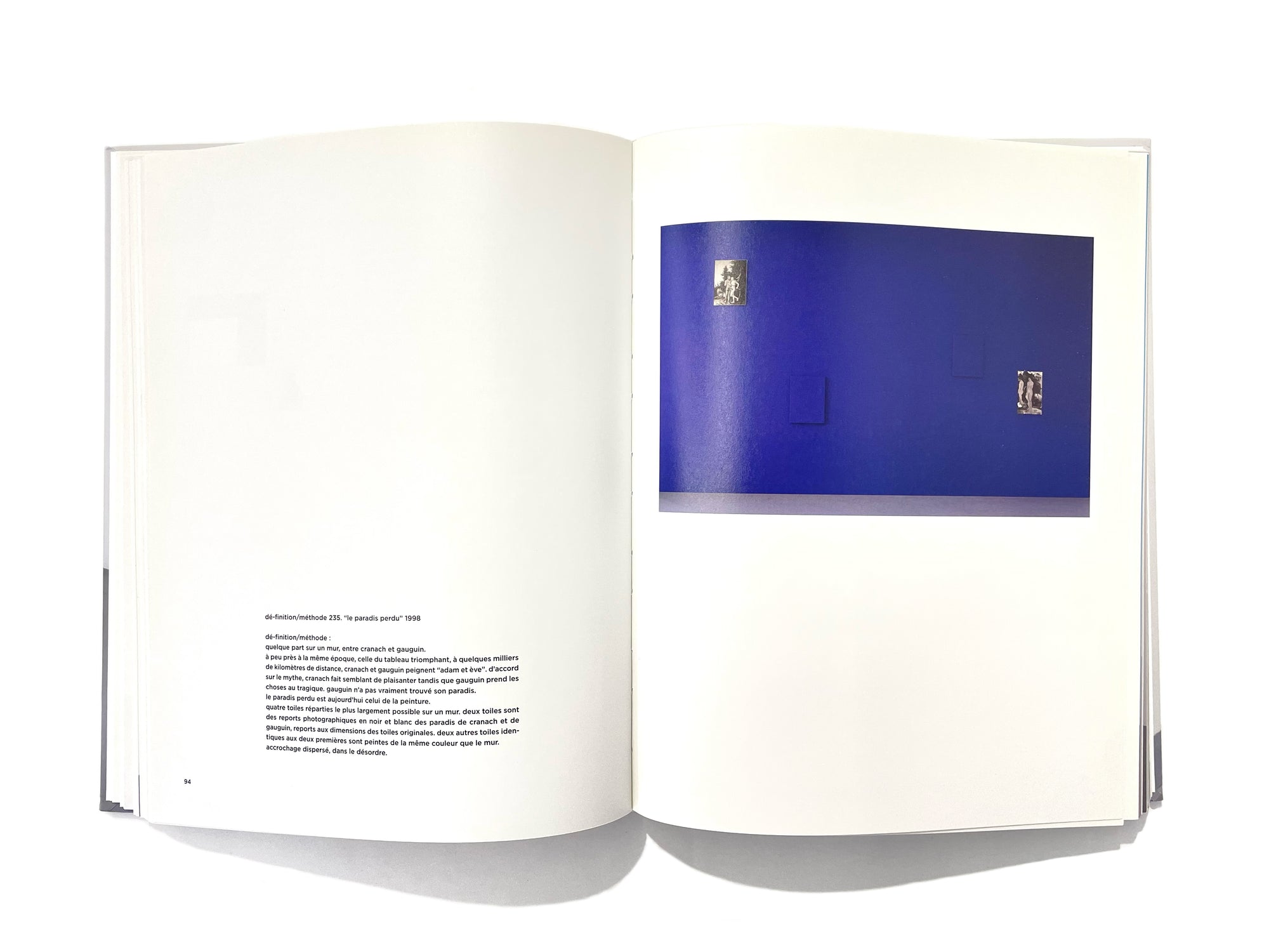 Claude Rutault -  Self Titled Perrotin Monograph (French) (Available Signed)