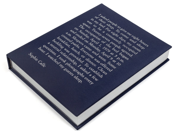 Sophie Calle The Sleepers 未開封 Sophie Calle - The Sleepers - Perrotin New York