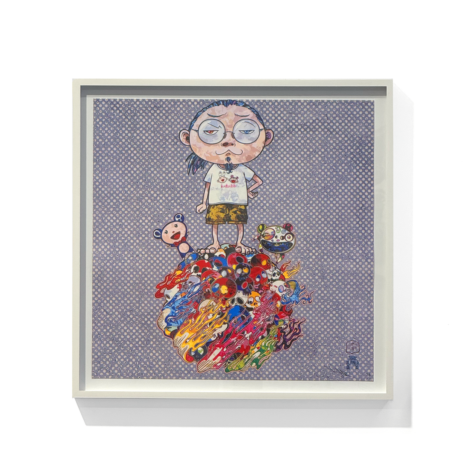 Takashi Murakami - Me and the Mr. DOBs, 2013 (Framed)