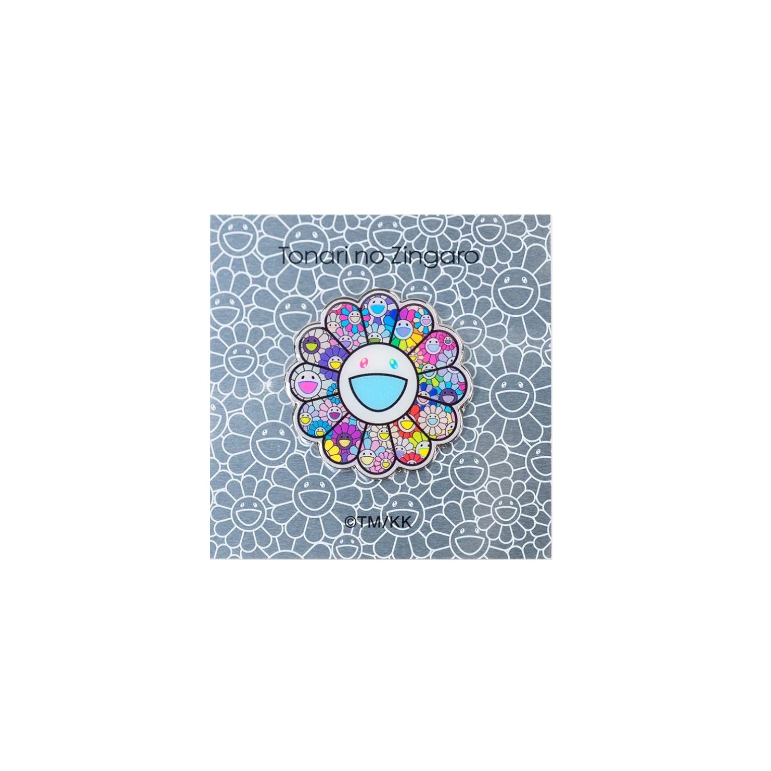 Takashi Murakami - Enamel Pin - Flowers in Pastel Colors