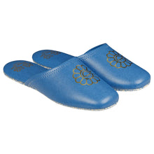 Load image into Gallery viewer, Takashi Murakami - Flower Vinyl Slippers (Blue)
