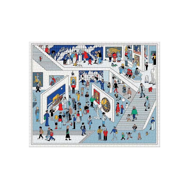 In the Museum Jigsaw Puzzle (1000 Piece)