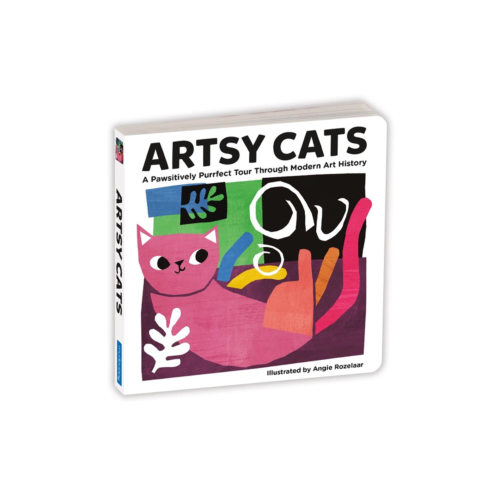 Artsy Cats: A Pawsitively Purrfect Tour Through Modern Art History (illustrated by Angie Rozelaar)