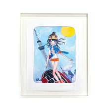 Load image into Gallery viewer, AYA TAKANO - She&#39;s Coming, Riding the Kaminari-mon Lantern
