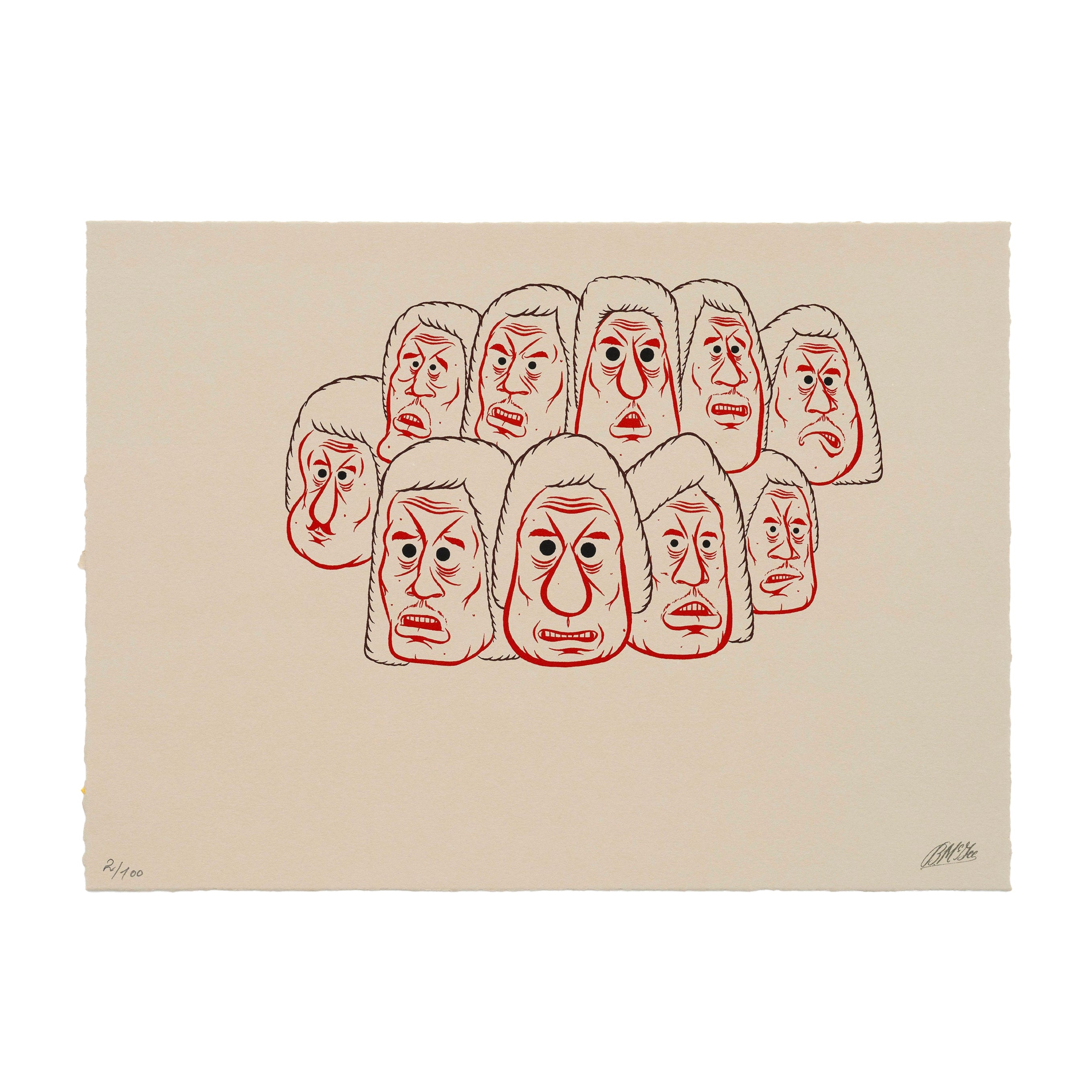 Barry McGee - Untitled #1 - Perrotin New York