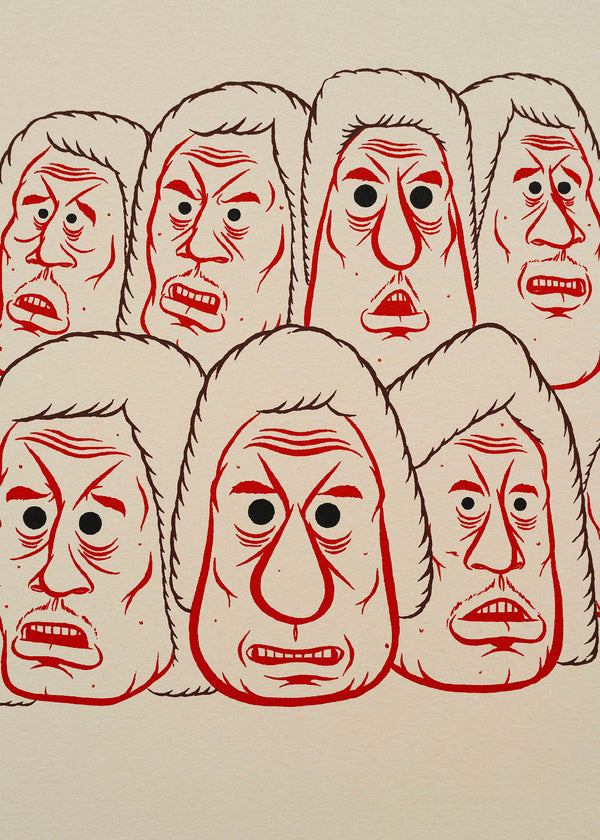 Barry McGee - Untitled #1 - Perrotin New York
