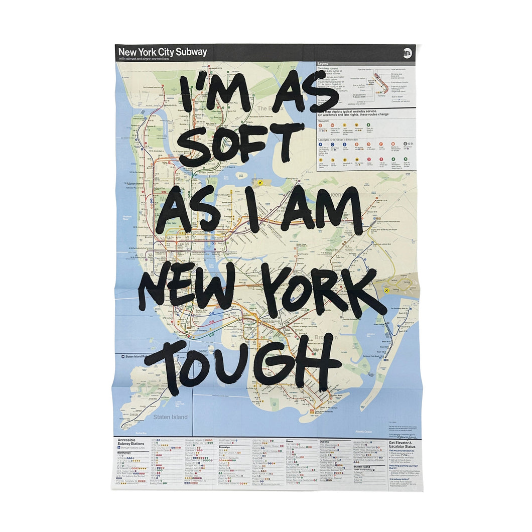Benny Cruz - Subway Map Gratitude (I'm as Soft as I Am New York Tough)