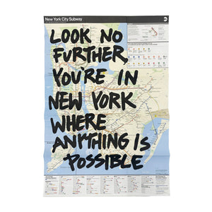 Benny Cruz - Subway Map Gratitude (Look No Further You're in New York)