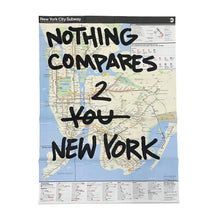 Load image into Gallery viewer, Benny Cruz - Subway Map Gratitude (Nothing Compares 2 You New York)
