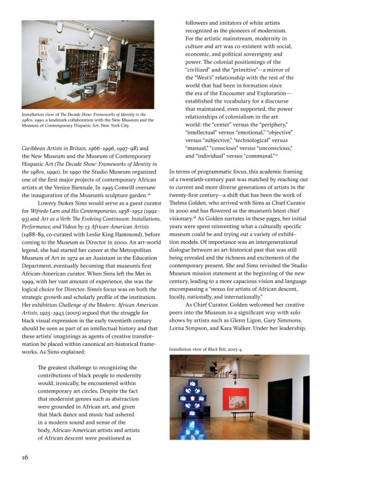 Black Refractions: The Studio Museum in Harlem