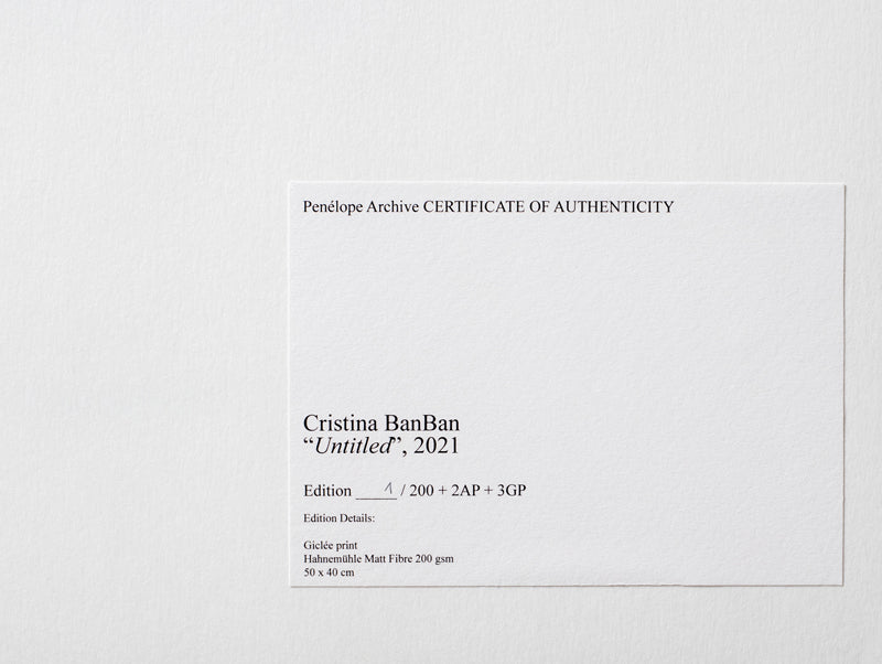 Cristina BanBan - Untitled, 2021