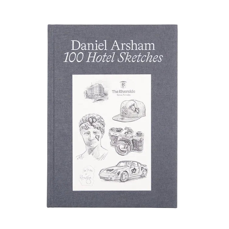 洋書 Daniel Arsham - Sketchbook (SIGNED) Daniel Arsham Sketchbook signed ダニエル・アーシャム サイン入