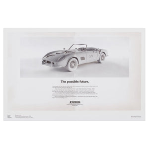 Daniel Arsham - Fictional Advertisement Poster - 250 GT California