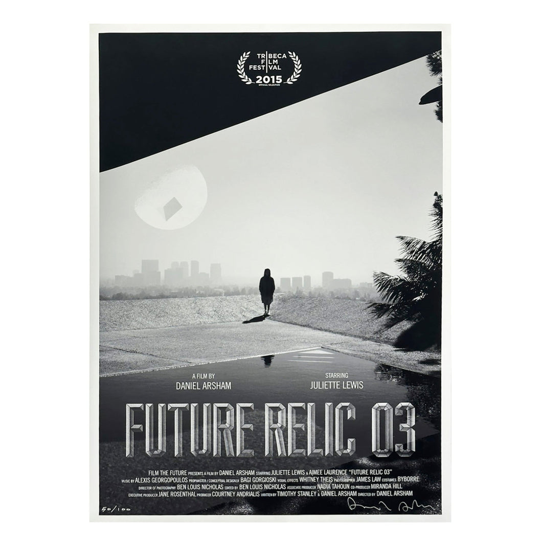 Daniel Arsham - Future Relic 03 Film Poster (Signed)