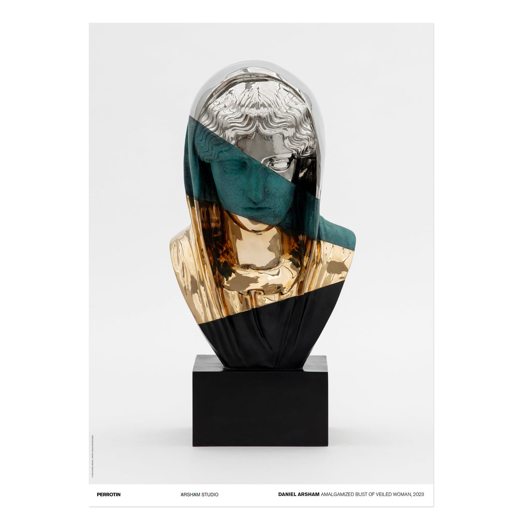 Daniel Arsham - Amalgamized Bust of Veiled Woman, 2023 (Standard)