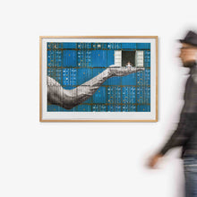 Load image into Gallery viewer, JR - Ballerina in Containers, On the Edge, Le Havre, France, 2023
