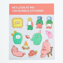 Load image into Gallery viewer, Gabriel Rico - Bubble Sticker Sheet
