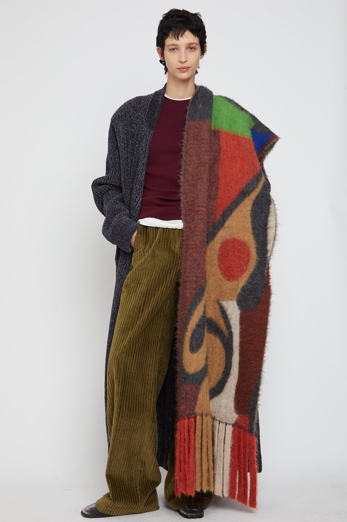 Izumi Kato x Anteprima - Pelosetto Jacquard Scarf