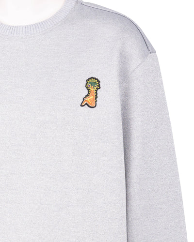 Izumi Kato x Anteprima - Shiny Terry Sweater (Grigio Perla)