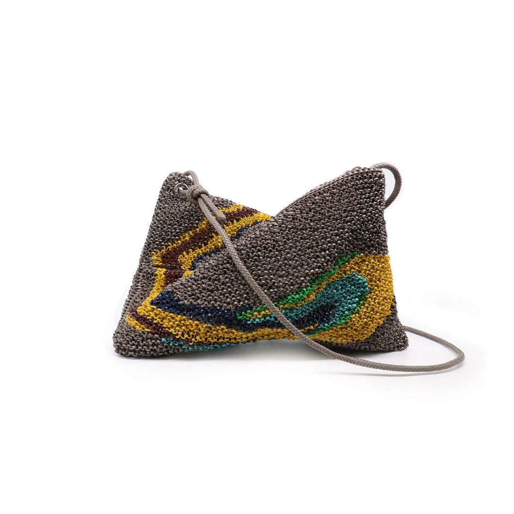 Izumi Kato x Anteprima - Twist Bag Big (Grigio Opaco)