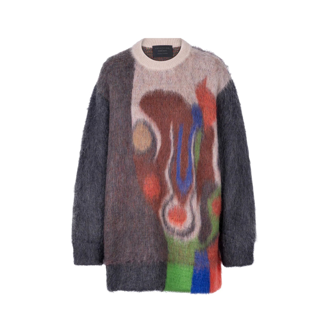 Izumi Kato x Anteprima - Pelosetto Jacquard Pullover (Misto)