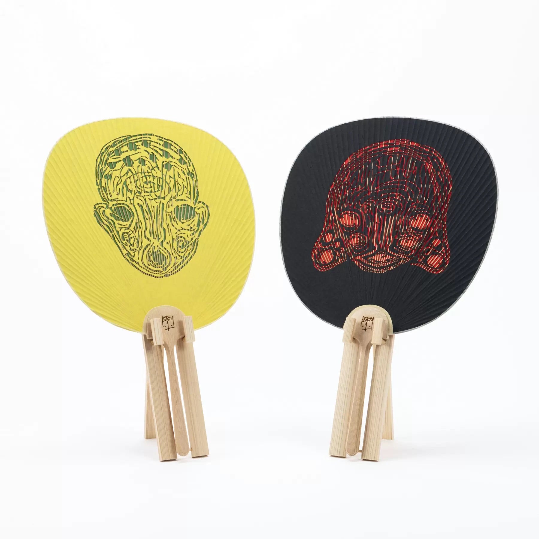 Izumi Kato x Chiso - Uchiwa Fan: Yellow Boy
