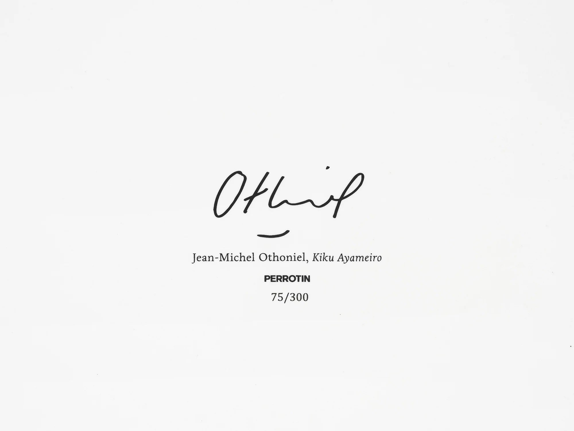 Jean-Michel Othoniel - Kiku, Ayameiro Plate