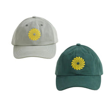 Load image into Gallery viewer, Josh Sperling - Around the Sun Hat (Sage Green &amp; Forest Green)
