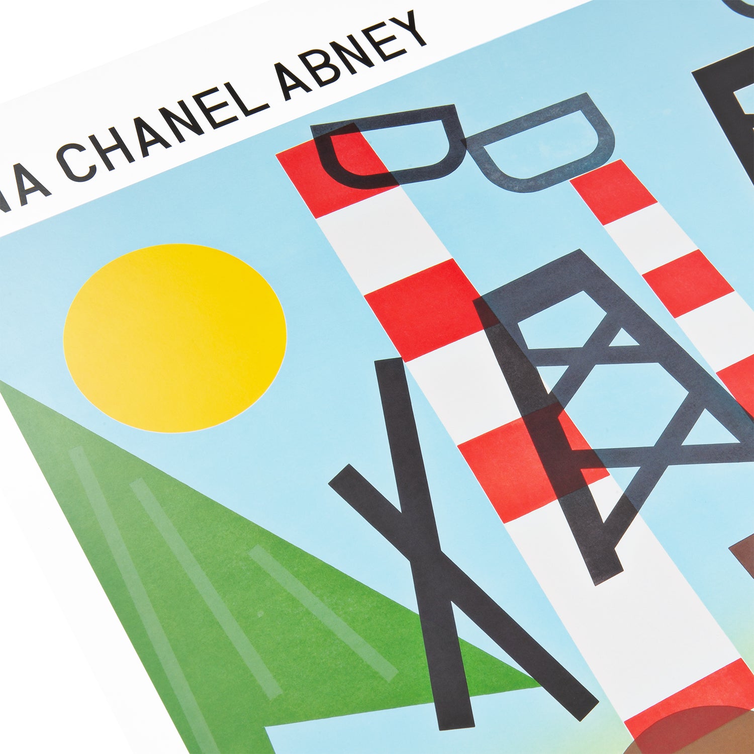 Nina Chanel Abney - Now What? Or What Else? - Exhibition Poster