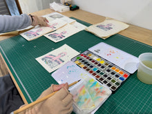 Load image into Gallery viewer, ob - Gathering by the Water 水辺の集い /, 2026 (Framed)
