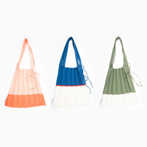 Perrotin Tote Bag - Pleated Sweater (Assorted Colors)