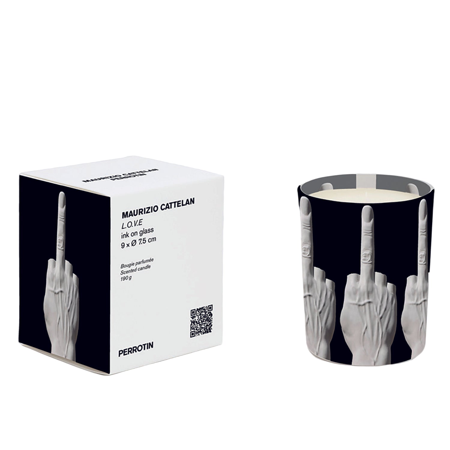 Perrotin x Maurizio Cattelan - L.O.V.E. Candle